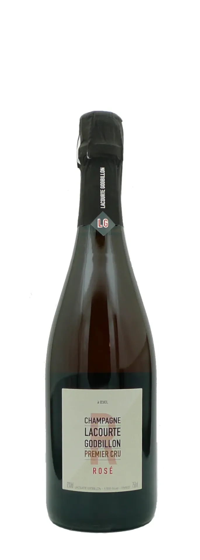 FR - Brut Rosé Premier Cru - 75cl - Champagne Lacourte-Godbillon - Champagne