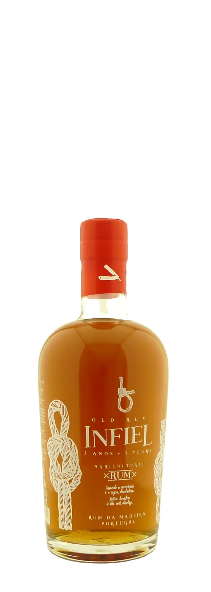 PT - Infiel Old Rum - 70 cl - Quinta Vale d'Aldeia - Douro