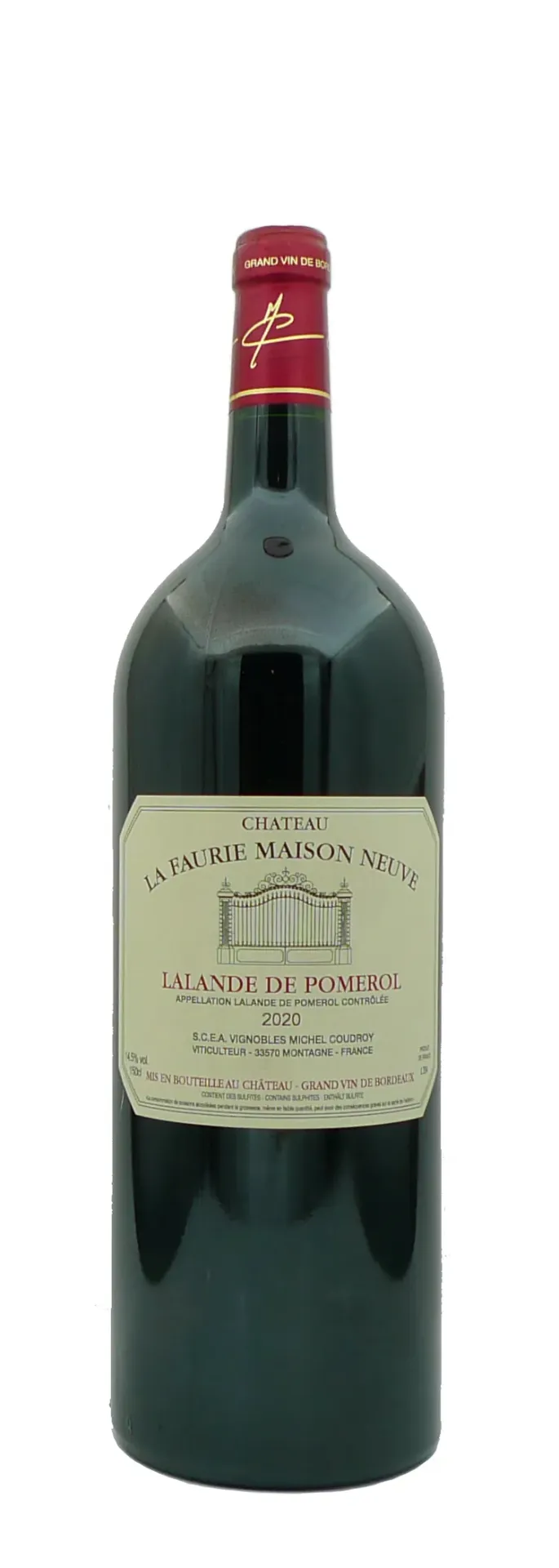 FR - La Faurie Maison Neuve - 2020 - 150cl - Château Maison Neuve - Bordeaux