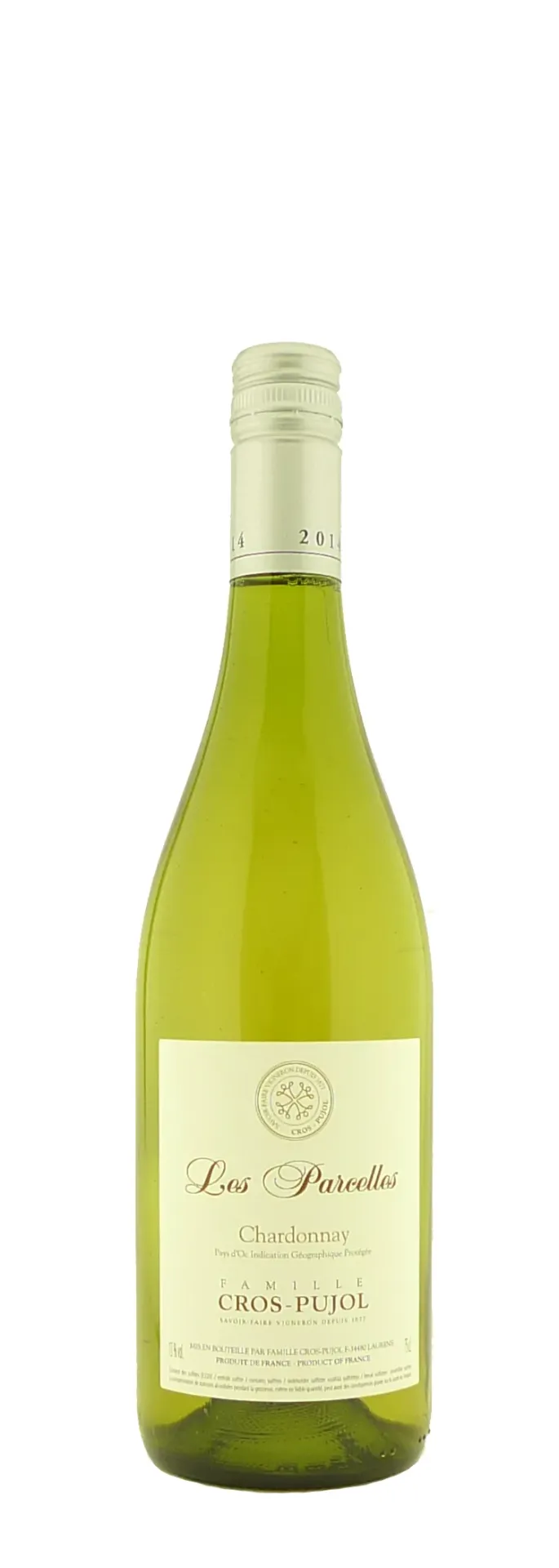 FR - Les Parcelles Chardonnay – 2025 - 75cl - Cros-Pujol - Languedoc