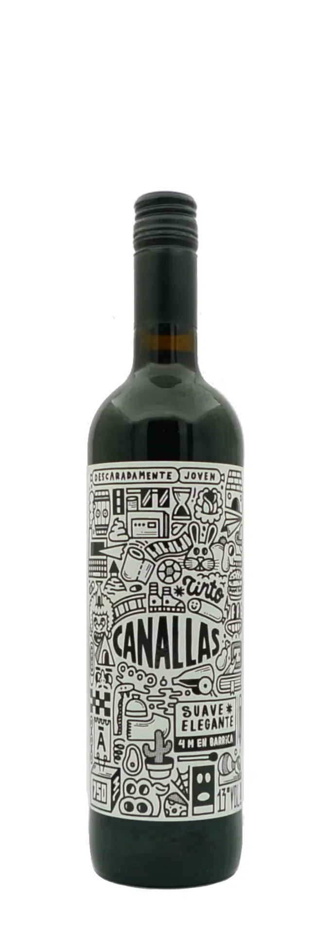 ES - Canallas Tinto - 2023 - 75 cl - Bodegas Antonio Arraez - Valencia