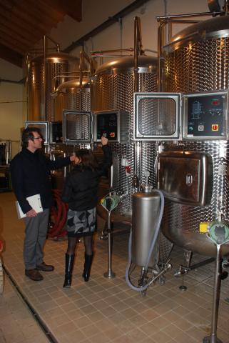 de druktank voor de hergisting