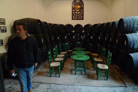 Jerez: de 'Sacristía' van Orléans-Borbon: het heilige der heiligen