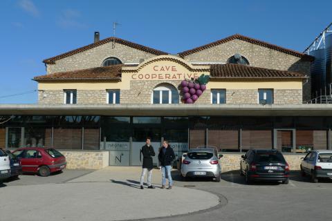 De kelder in Narbonne ontstond uit een fusie van 4 coöperaties.