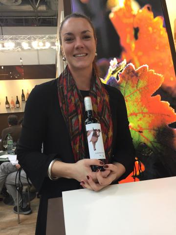 Chloé met haar "vache"-label